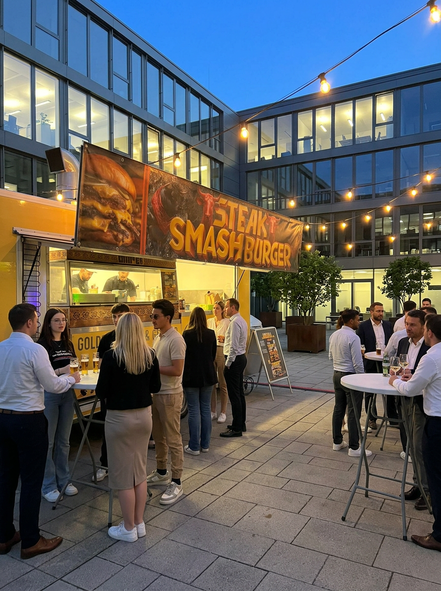 Firmenfeier – Golden Grill unterwegs