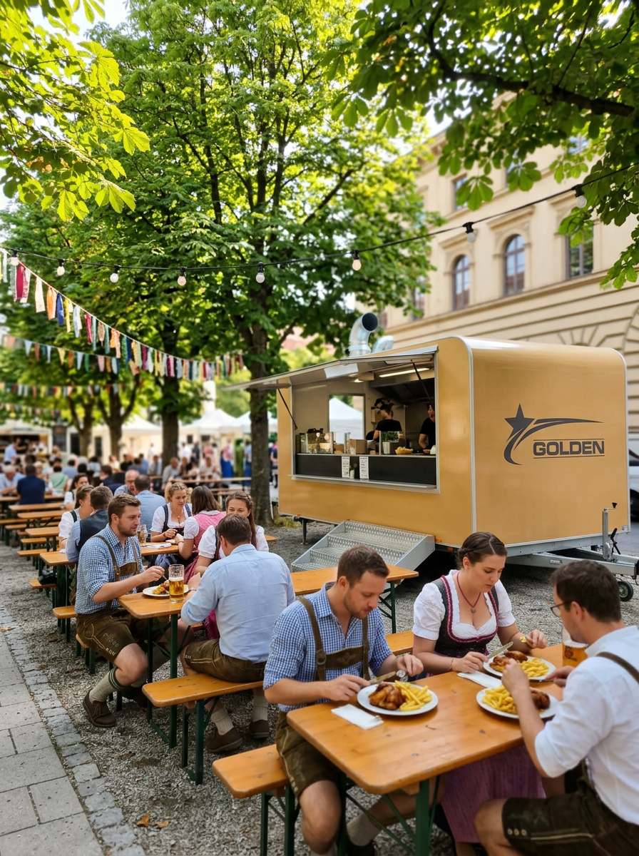 Sommerfest oder Weihnachtsfeier – Golden Grill unterwegs