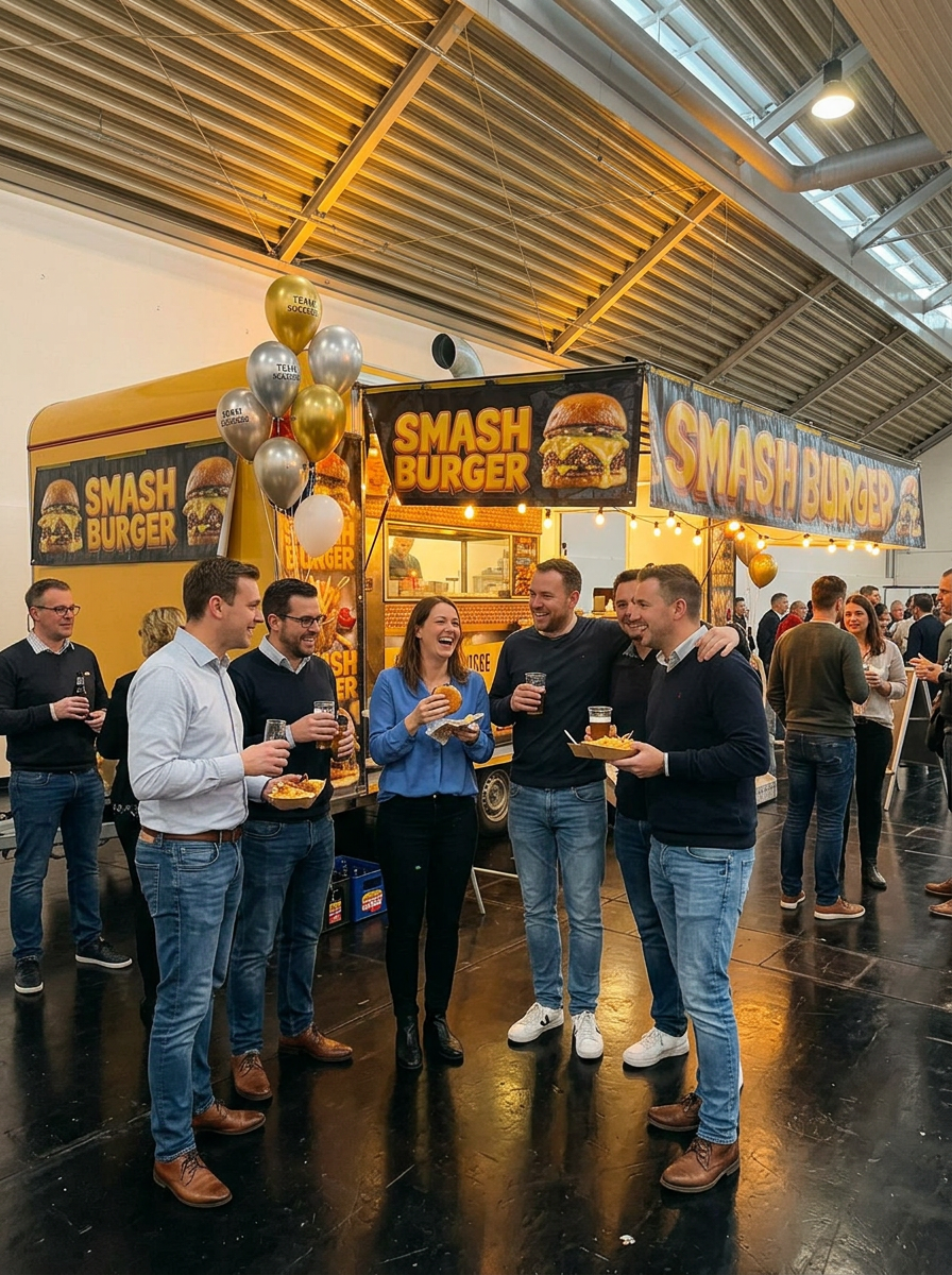 Teamevents, Kundenevents oder Jubiläen – Golden Grill unterwegs
